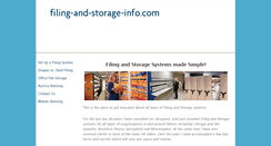 Desktop Screenshot of filing-and-storage-info.com